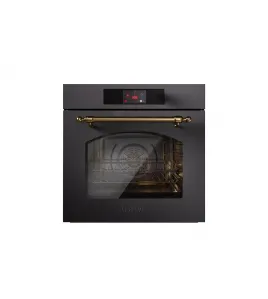 60 cm enamelled steel TFT built-in oven with pyrolytic function