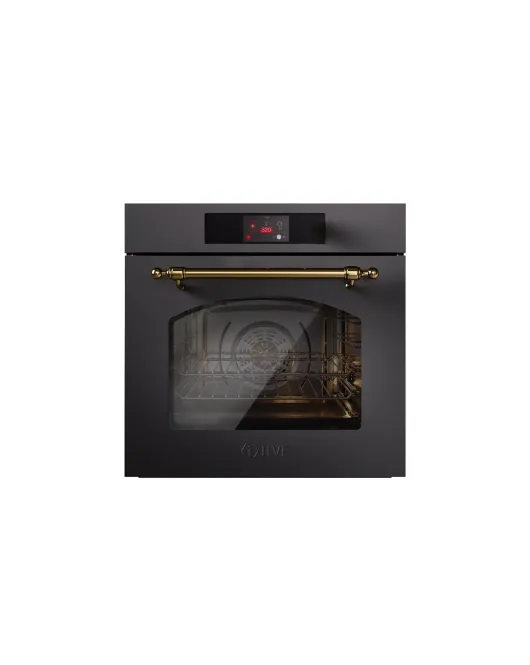 60 cm enamelled steel TFT built-in oven with pyrolytic function 60 cm enamelled steel TFT built-in oven with pyrolytic function