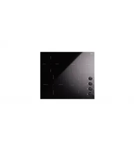 4-zone induction hob with knobs