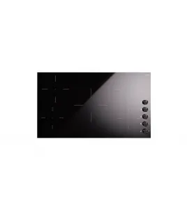 5-zone induction hob with knobs