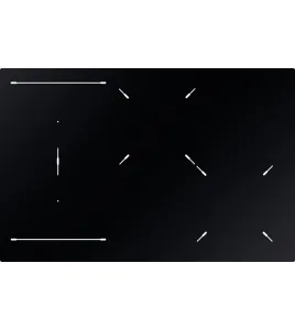 75 CM CITY B-IN/FL INDUCTION HOB, BLACK