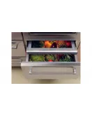 Хладилник/фризер с ледогенератор и стъклена врата ICBPRO4850G