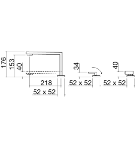  MIZU СЕТ С ТЕЛЕСКОПИЧЕН СМЕСИТЕЛ -1RUBMZK